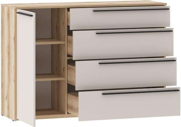 Спальня Арден 4 Дуб Делано / Сантьяго софт Спальня Арден 4 Дуб Делано / Сантьяго софт