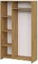Шкаф трехстворчатый Дольче, Дуб Золотой, Белый Шкаф трехстворчатый Дольче, Дуб Золотой, Белый