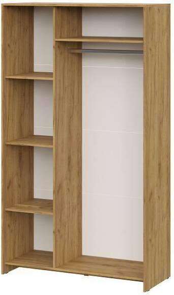 Шкаф трехстворчатый Дольче, Дуб Золотой, Белый Шкаф трехстворчатый Дольче, Дуб Золотой, Белый
