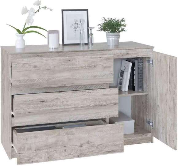 Комод Т-3Р Дуб Юкон