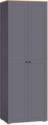Шкаф для одежды Остин 13.336.02, Серый графит, Дуб золотой Шкаф для одежды Остин 13.336.02, Серый графит, Дуб золотой