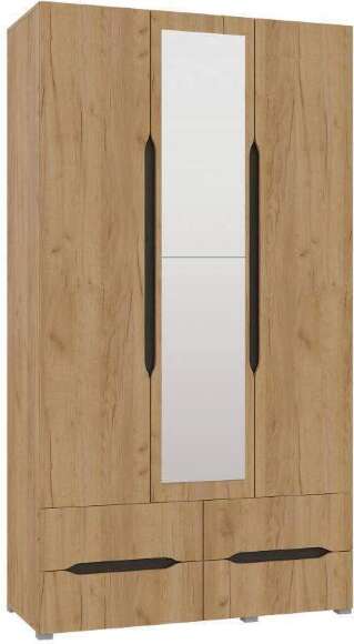 Спальня Вега, Комплект 3, Дуб золотой крафт