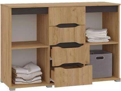 Спальня Вега, Комплект 3, Дуб золотой крафт