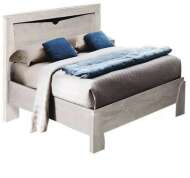 Кровать 33.07 Лючия 900 с настилом бетон пайн белый/венге Кровать 33.07 Лючия 900 с настилом бетон пайн белый/венге