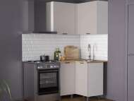 Кухня Венера угловая 1000 х 1000 Белый/Кашемир Кухня Венера угловая 1000 х 1000 Белый/Кашемир