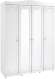 Шкаф 4-х дверный с 2-я зеркалами Италия ИТ-60 белое дерево Шкаф 4-х дверный с 2-я зеркалами Италия ИТ-60 белое дерево