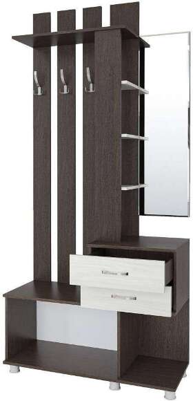 Прихожая Микс Арт, венге/ясень анкор светлый Прихожая Микс Арт, венге/ясень анкор светлый