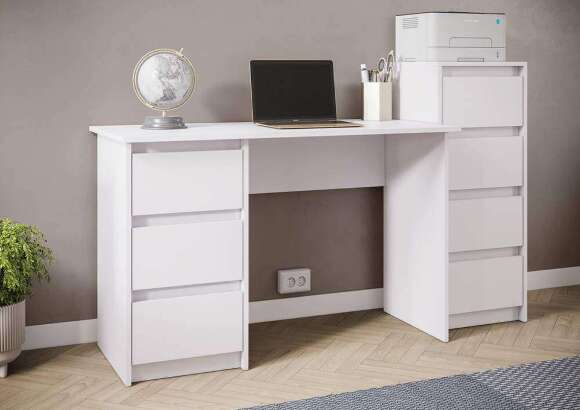 Стол письменный Айден СТП06-1200 Белый Стол письменный Айден СТП06-1200 Белый