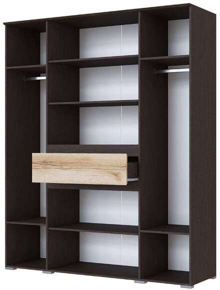 Шкаф 4-х створчатый Плейона (ТЭКС) Дуб делано