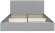 Кровать с латами Соло 160*200, Светло-серый Кровать с латами Соло 160*200, Светло-серый