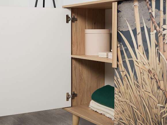 Току комод 16.230.04 Гикори Рокфорд / Белый Току комод 16.230.04 Гикори Рокфорд / Белый