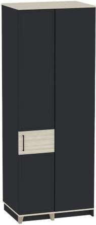 Шкаф угловой Аурелио 56, Антрацит, Блеквуд Сатиновый Шкаф угловой Аурелио 56, Антрацит, Блеквуд Сатиновый