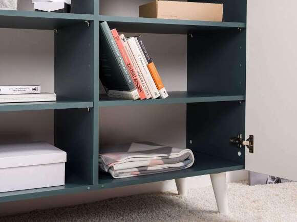 Либера комод 16.230.01 Пасифай / Белый PE шагрень