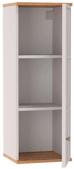 60.06 шкаф навесной Бора Кашемир/Дуб Вотан