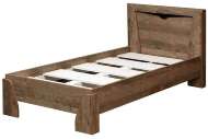 Кровать 33.07 Лючия 900 с настилом кейптаун/венге
