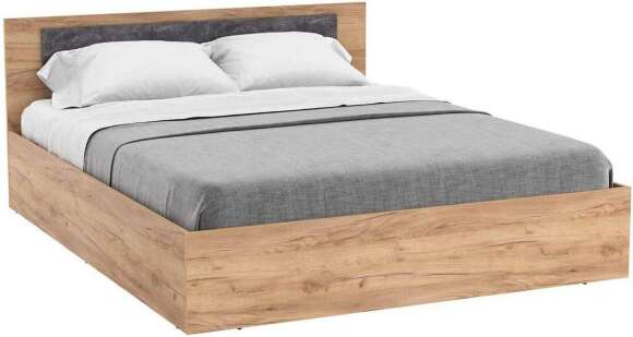 Спальня Бордо Дуб золотой / Цемент темный