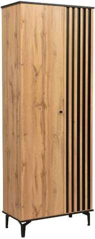 Шкаф для одежды Либерти 51.01, Дуб Вотан, Черный Шкаф для одежды Либерти 51.01, Дуб Вотан, Черный