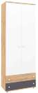 Шкаф для одежды и белья Лойс 92 (Глазов) Белый