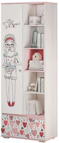 Шкаф с открытыми полками Малибу ШК-18 БТС Шкаф с открытыми полками Малибу ШК-18 БТС