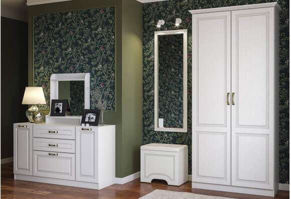 Зеркало навесное Ливерпуль 03.242, Ясень ваниль