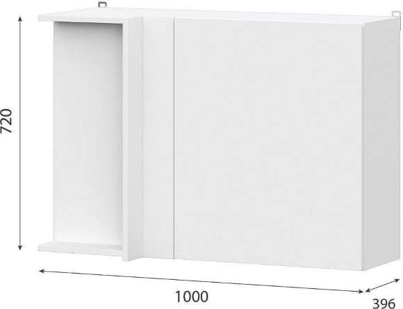 Шкаф угловой 10ув Одри 2 Шкаф угловой 10ув Одри 2