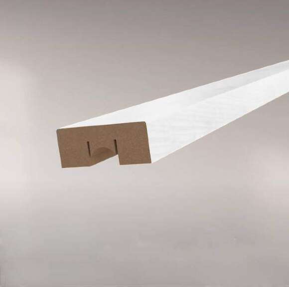 Комплект декоративных реек 40х16, белый Комплект декоративных реек 40х16, белый