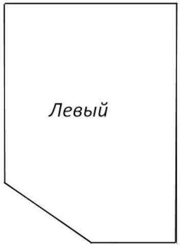 Столешница Оникс левая