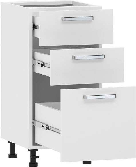 Борги 100.06 тумба кухонная (400) Белый / Белый Борги 100.06 тумба кухонная (400) Белый / Белый