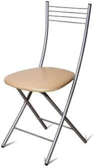 Стул Хлоя Складной Серебро/ С-101