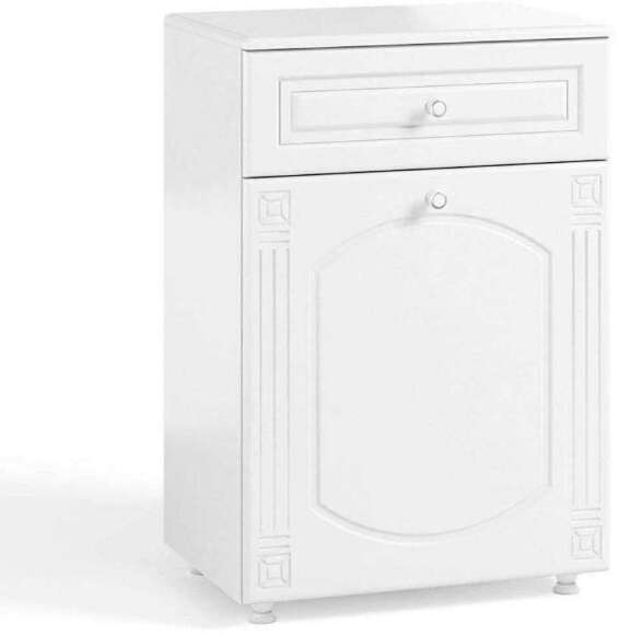 Тумба с ящиком Афина АФ-27 белое дерево