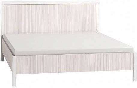 Кровать с ортопедическим основанием (дерево) 140х200 Bauhaus 3, бодега светлый Кровать с ортопедическим основанием (дерево) 140х200 Bauhaus 3, бодега светлый