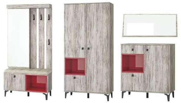 Прихожая Милан ТЭКС Комплект 2 Прихожая Милан ТЭКС Комплект 2