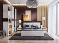 Спальня Мадлен ТЭКС (Ясень Анкор светлый) Комплект 1