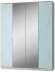 Шкаф двухдверный с зеркалом Лагуна (MLK)