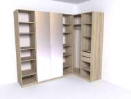 Гардеробная Рум. Комплект 3.2, дуб сонома Гардеробная Рум. Комплект 3.2, дуб сонома