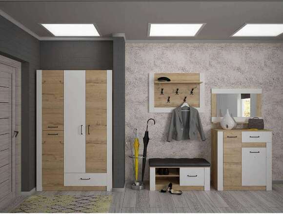 Вешалка настенная Ева 5 М8