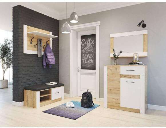 Вешалка настенная Ева 5 М8