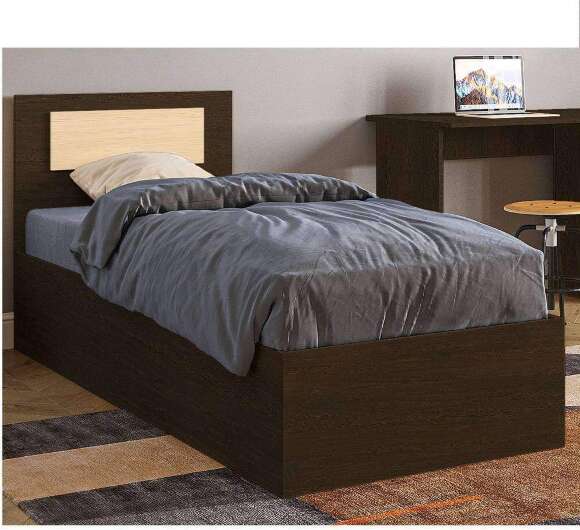 Кровать Соня (0,9),Венге,дуб молочный