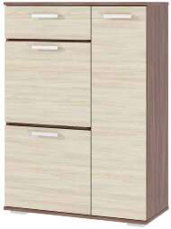 Тумба высокая НИКА ТВ-800 ЭРА (Ясень Шимо)