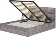 Кровать 160х200 с подъемным механизмом Линда, грей