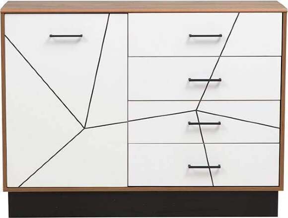 Комод Гамма 54.08, Таксония, Белый