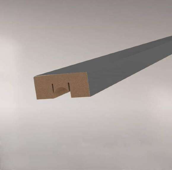 Комплект декоративных реек 40х16, графит Комплект декоративных реек 40х16, графит