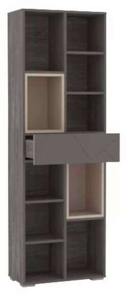 НМ 011.94 Стеллаж Summit / ясень анкор темный / капучино