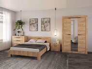 Спальня Флорида Дуб золотой / Венге
