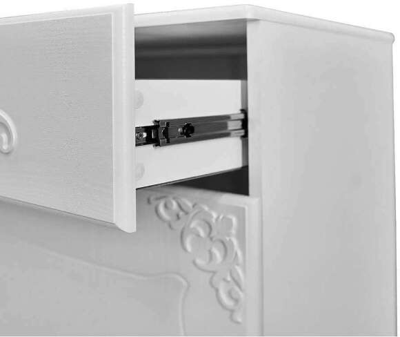 Тумба с ящиком Италия ИТ-27 белое дерево Тумба с ящиком Италия ИТ-27 белое дерево