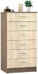 Комод узкий Катрин-4 ТЭКС (Ясень шимо) Комод узкий Катрин-4 ТЭКС (Ясень шимо)