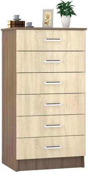 Комод узкий Катрин-4 ТЭКС (Ясень шимо) Комод узкий Катрин-4 ТЭКС (Ясень шимо)