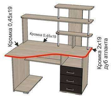 Стол компьютерный Форест