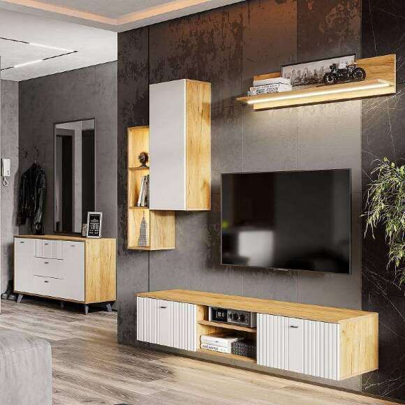 Тумба-комод Милан (SV-Мебель) Белый Тумба-комод Милан (SV-Мебель) Белый