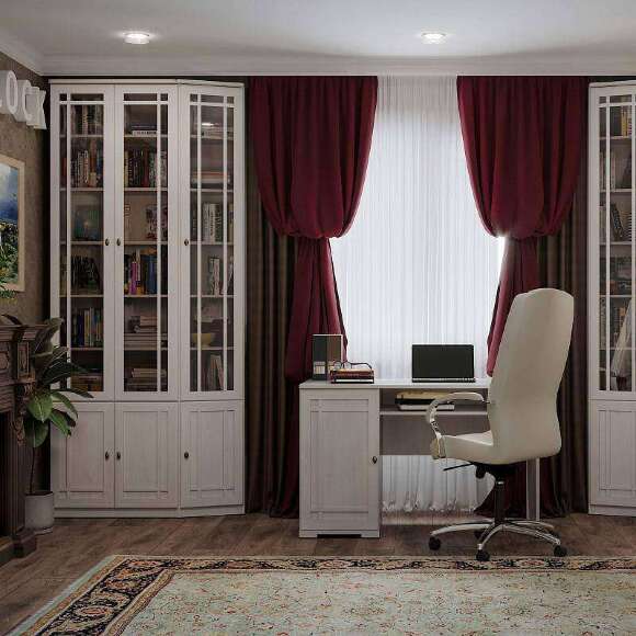 Шкаф для книг Sherlock 32 (Глазов) Ясень Анкор Светлый